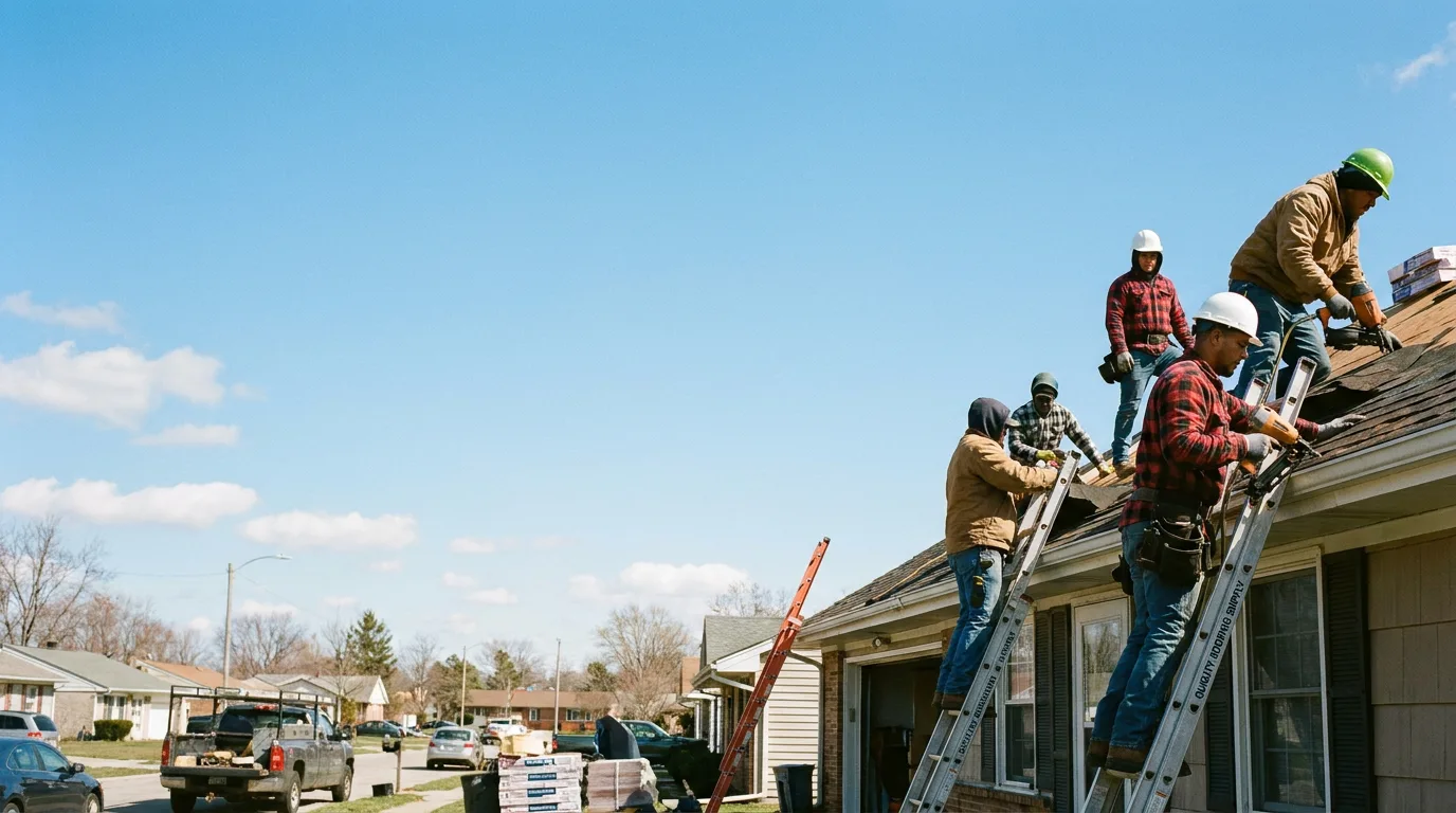Roofing in Casstown, OH near me